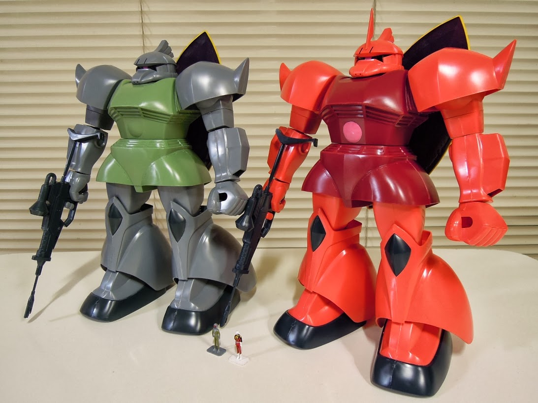 超特価激安 旧キット 1/60 シャア専用ゲルググ+量産型ゲルググ 2体